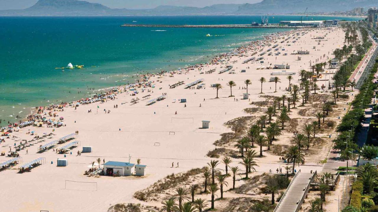 Barraques 65 Playa De Gandia Solo Para Familias Exterior foto